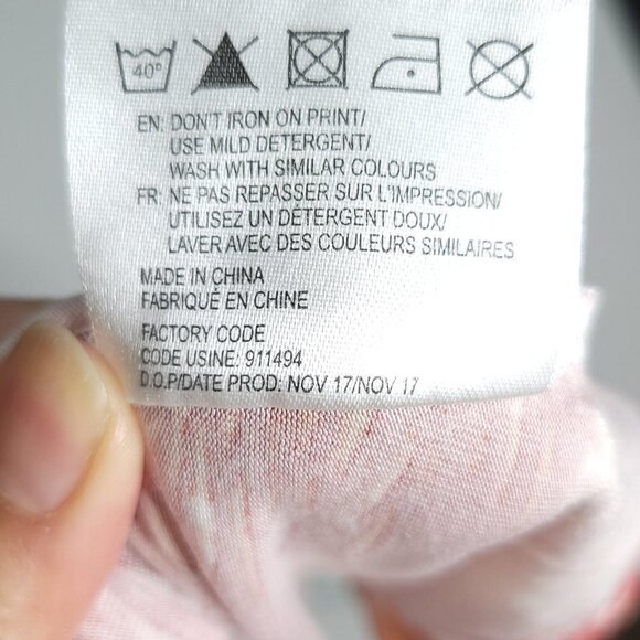 Dry Climate Regulating Renee Skirt Tropical Orange Print Size Sm - Picture 8 of 8